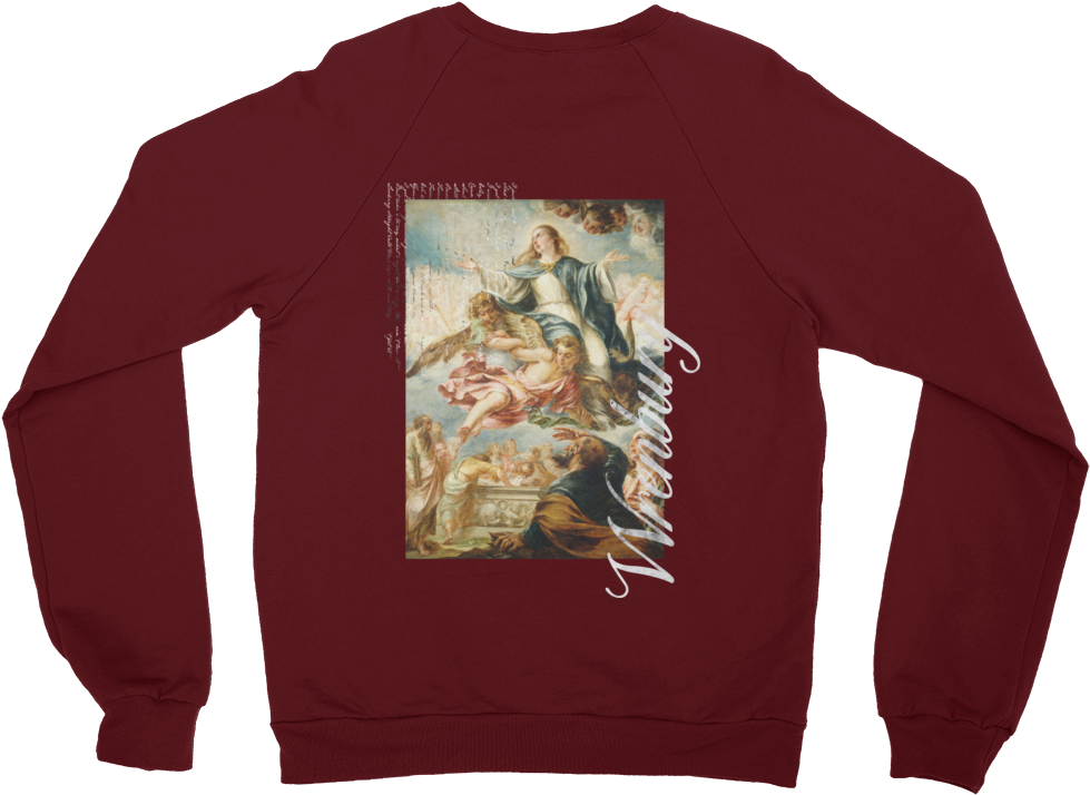 "collaboration," An Angel Pullover - Crew Neck (1000x1000), Png Download