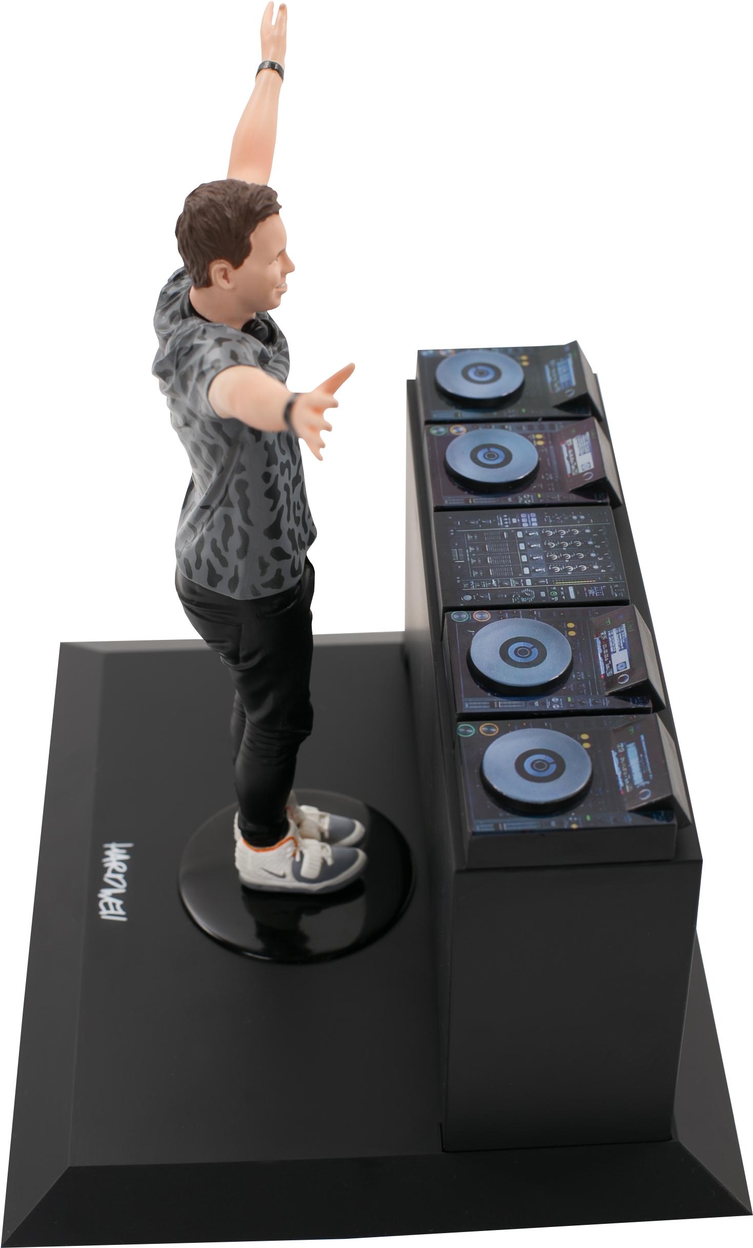 Disc Jockey Figurine (1824x2736), Png Download