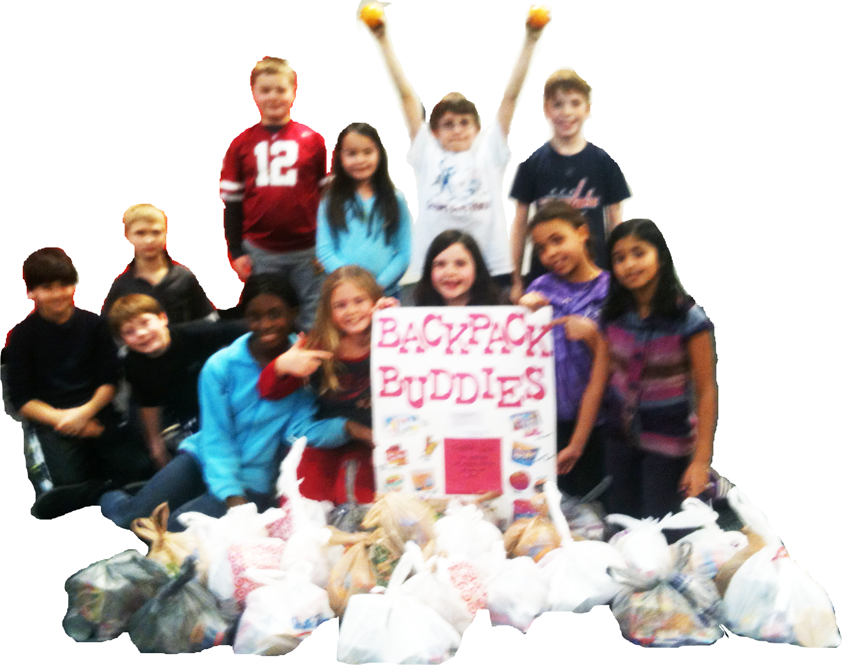 The Backpack Program Was Developed By An Ashburn Elementary - Social Group (1701x1347), Png Download