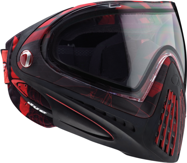 The Mask Archery Tag, Cool Masks, Awesome Masks, Paintball - Dye I4 Mask Red (710x550), Png Download