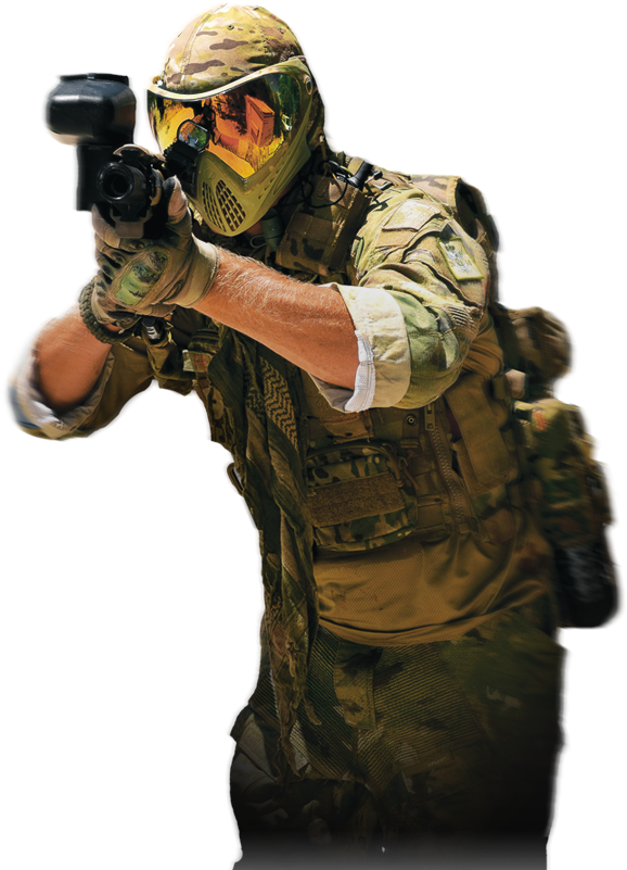 Paintball Png (577x869), Png Download