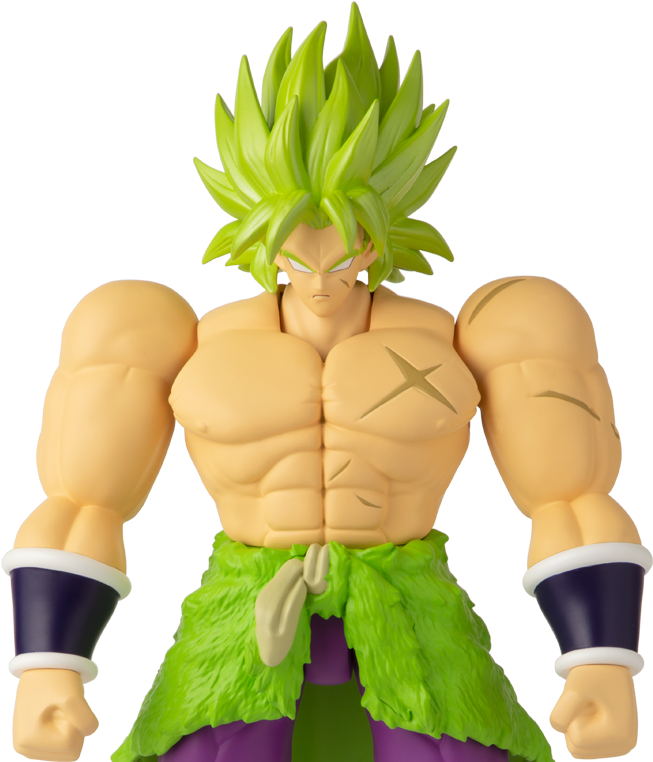 Super Saiyan Broly - Figurine (1067x761), Png Download
