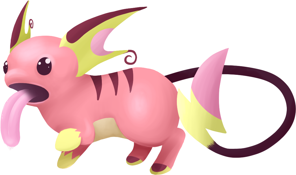 Lickichu - Cartoon (1062x635), Png Download