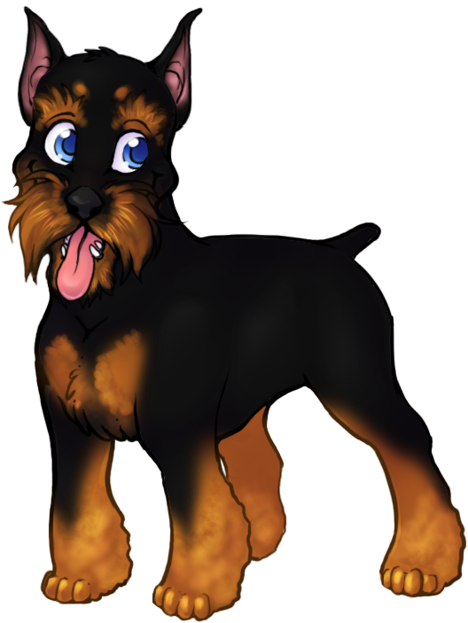 Doberman - Dobermann (700x717), Png Download