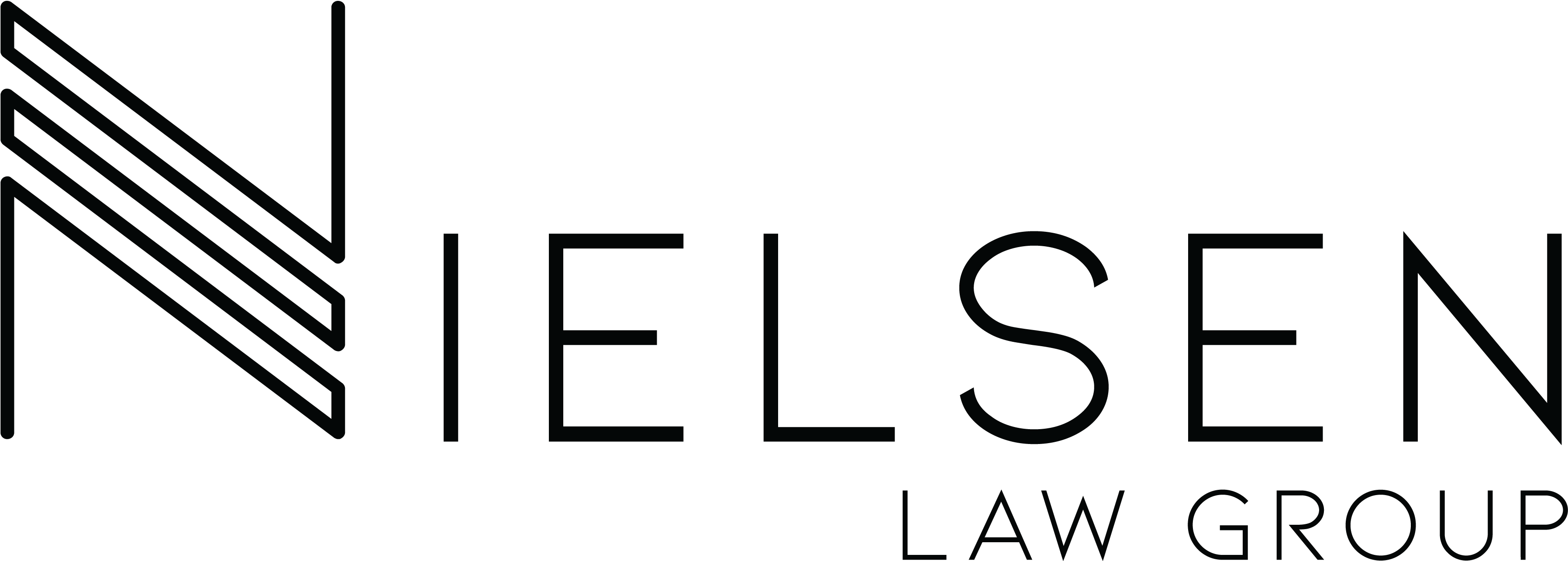 Jul 11, 2018 By Nielsen Law Group In No Comment - Black-and-white (3878x1387), Png Download