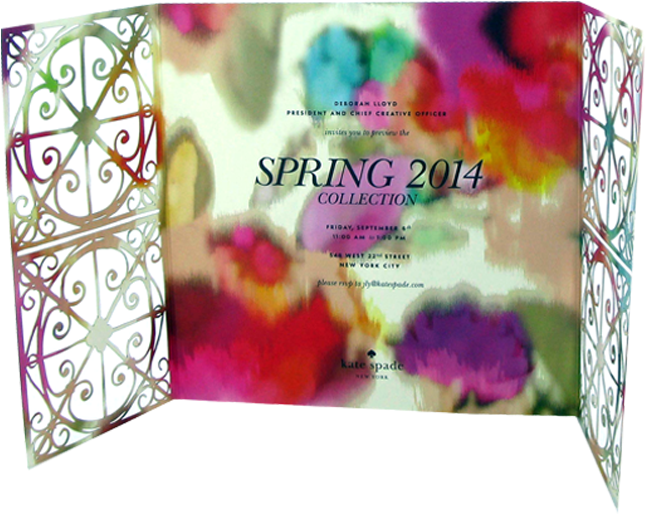 Kate Spade Foreground A9 - Floral Design (650x522), Png Download