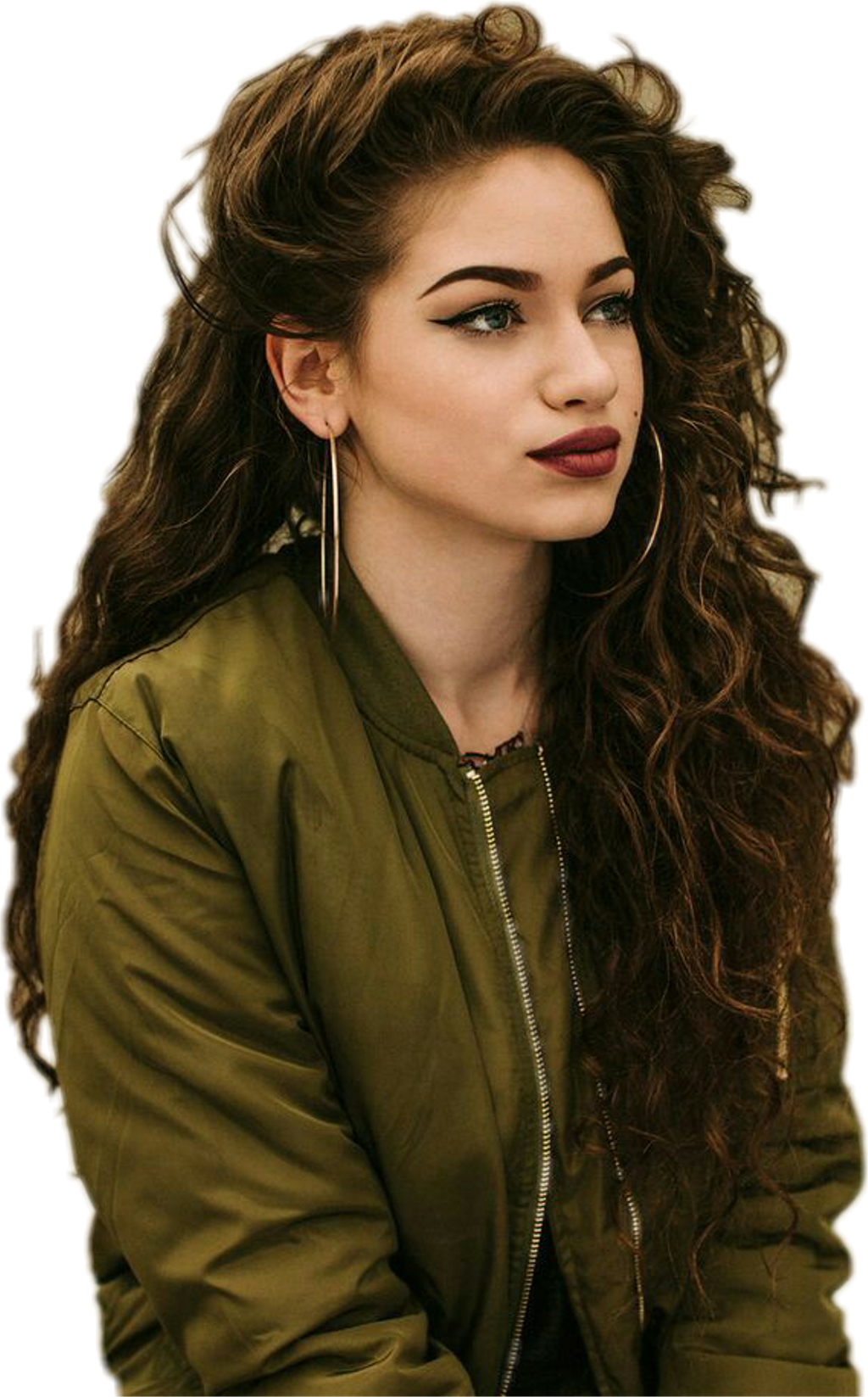 Report Abuse - Tipos De Cabello Chino Largo (1024x1647), Png Download