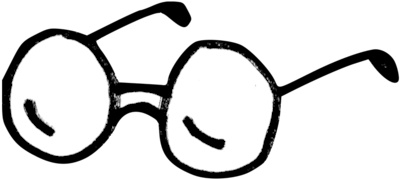 Glasses Icon 2 (1000x450), Png Download