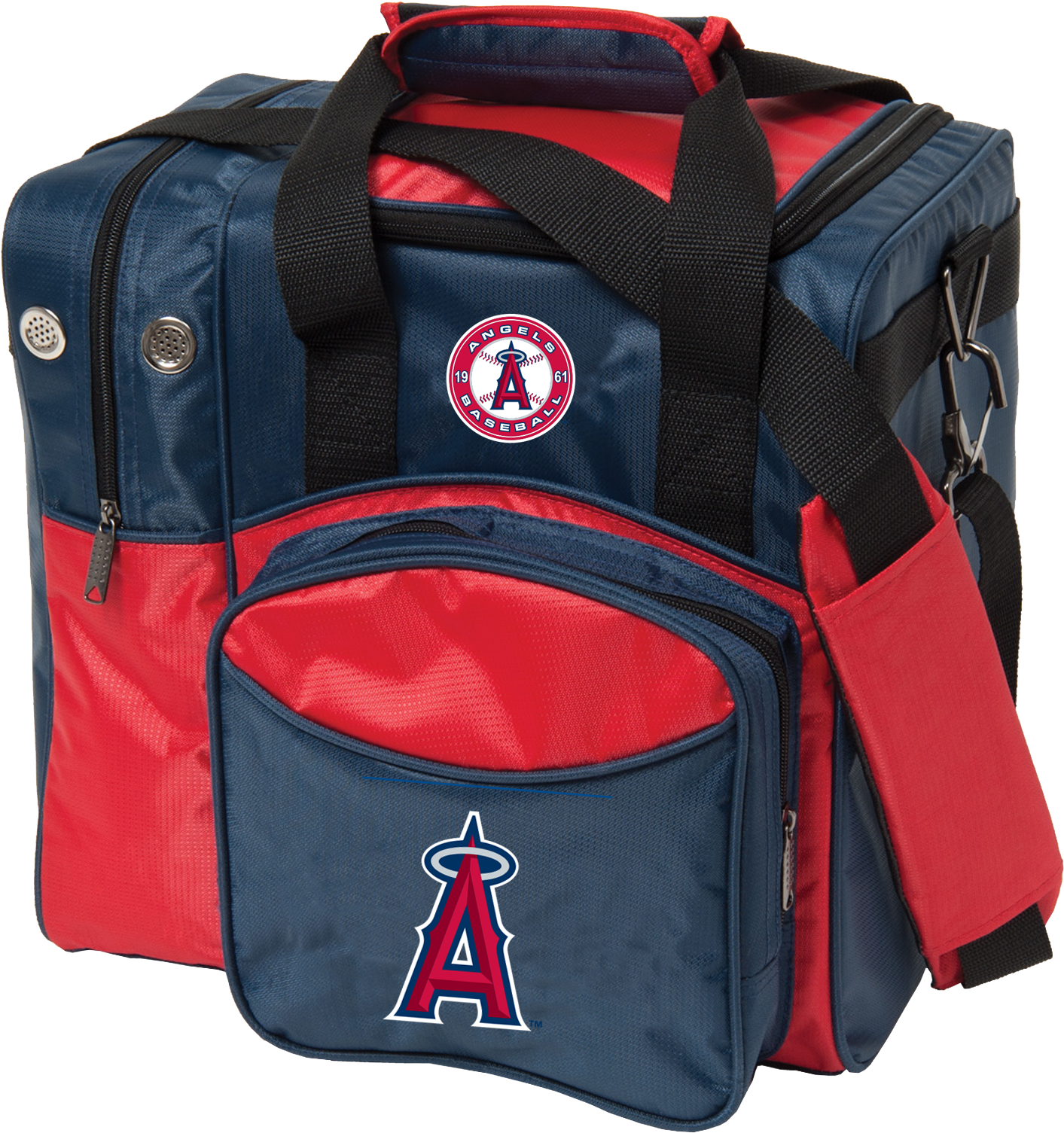 Los Angeles Angels Of Anaheim Single Bowling Ball Bag - Bag (1800x1800), Png Download