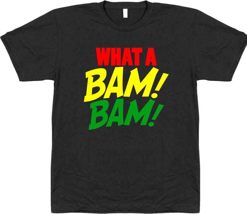 What A Bam Bam - Active Shirt (852x762), Png Download