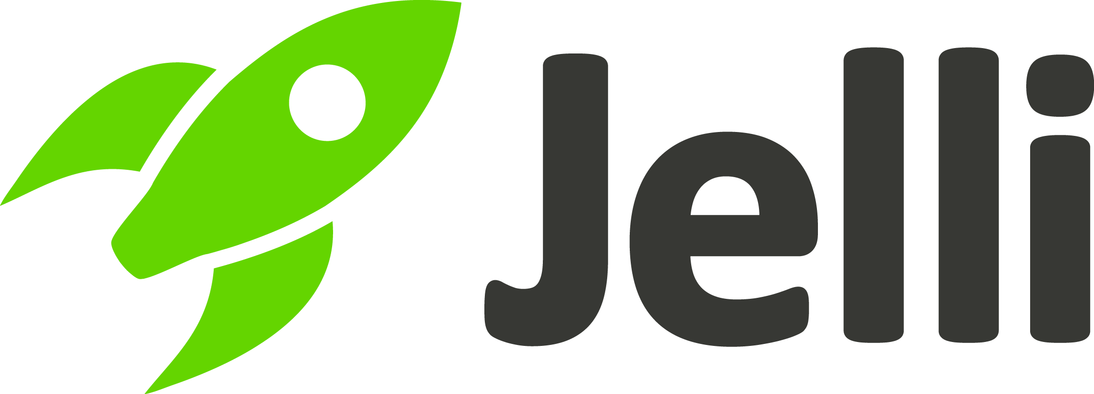 Logo - Jelli Logo (2227x803), Png Download