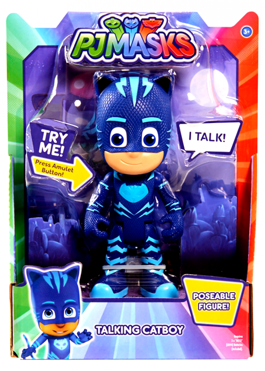 Pj Masks Dlx Φιγουρα Με Ομιλια (pjm04000) - Pj Masks Toys Figurine (1200x1200), Png Download