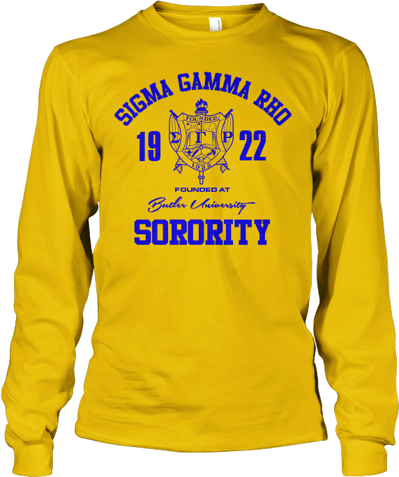 Sigma Gamma Rho Roots Long Sleeve T-shirt - Nba Youngboy Long Sleeve Shirt (628x720), Png Download