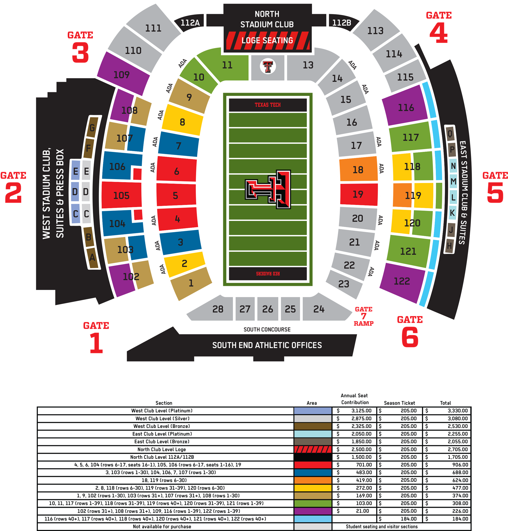 2017 Season Ticket Pricing Map - Soccer-specific Stadium (1779x2000), Png Download