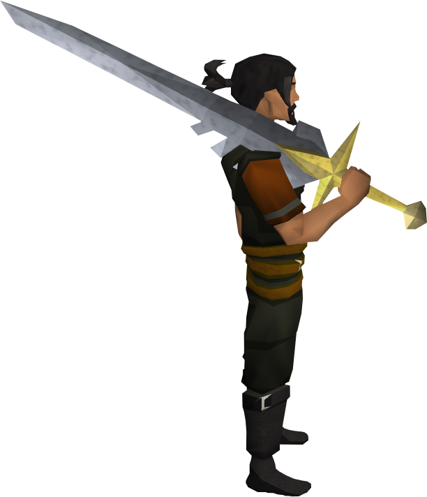 Runescape Saradomin Sword (612x712), Png Download