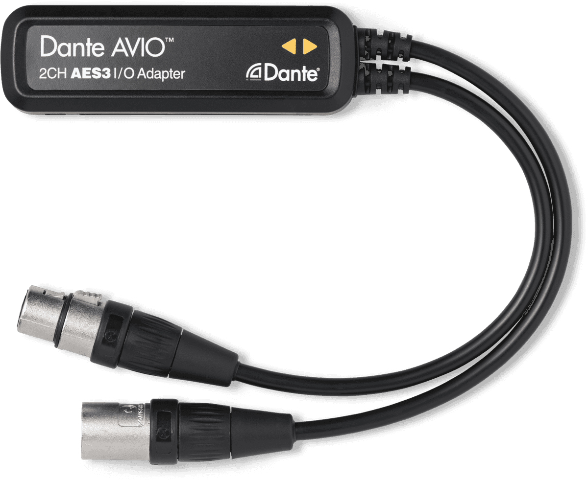 Dante Avio Adapters Adp Aes3 Au 2x2 - Audinate Adp Aes3 Au (1200x981), Png Download