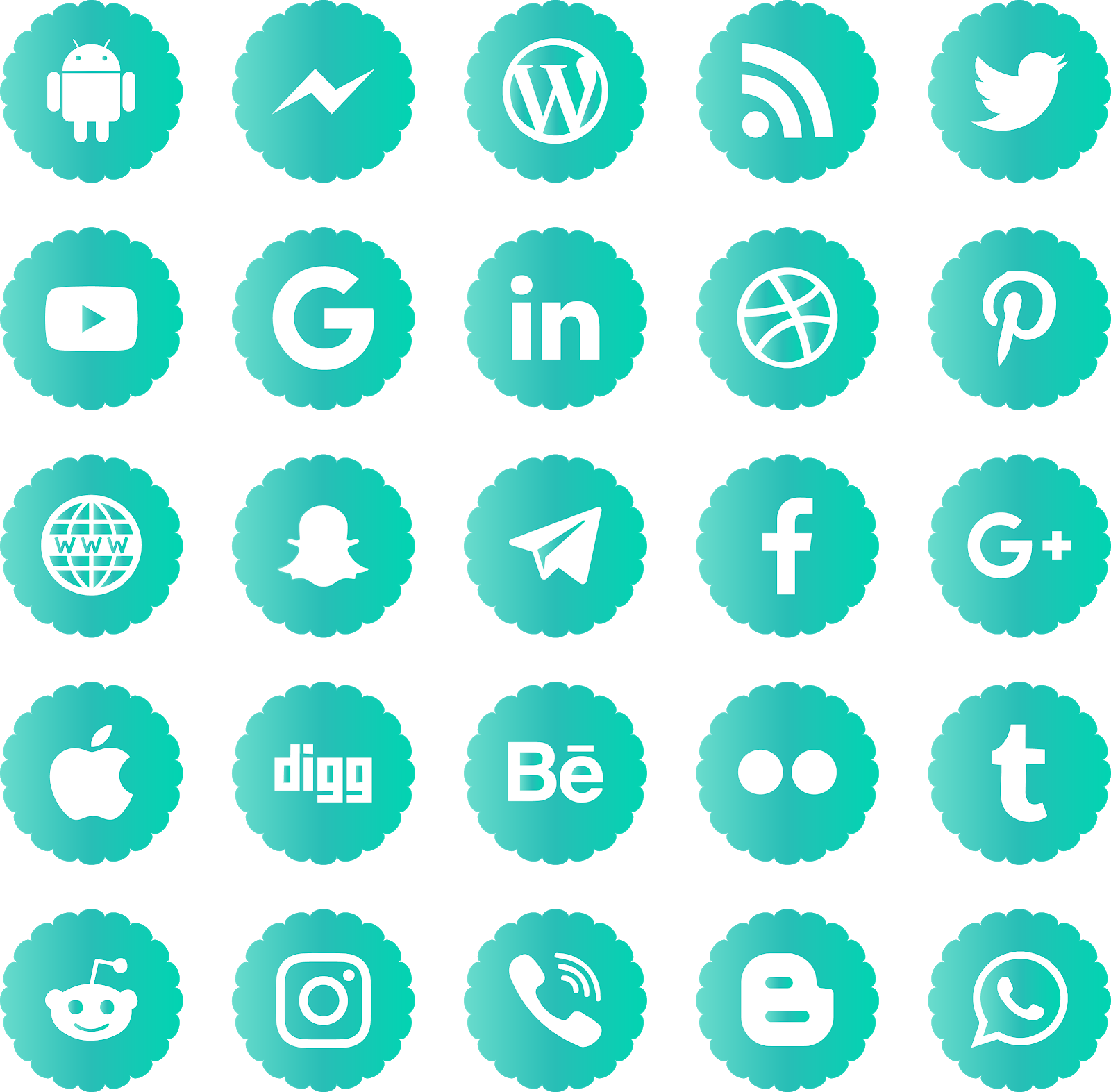 Download Social Media Icons Svg Eps Png Psd Ai Vector - Social Media Red Icon (1600x1573), Png Download