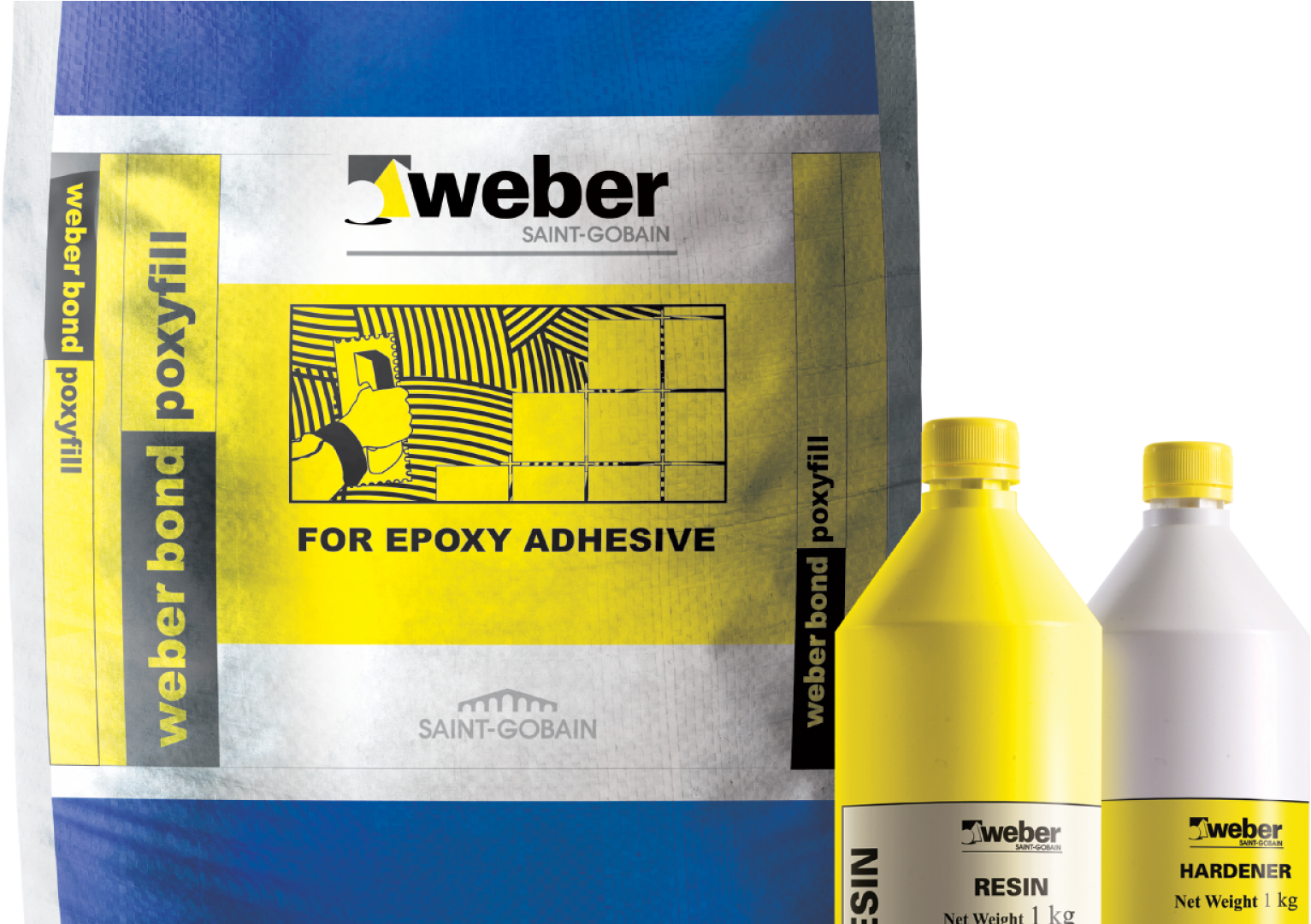 Saint- Gobain Weber Lauches New Epoxy Adhesive - Saint-gobain (1920x1080), Png Download