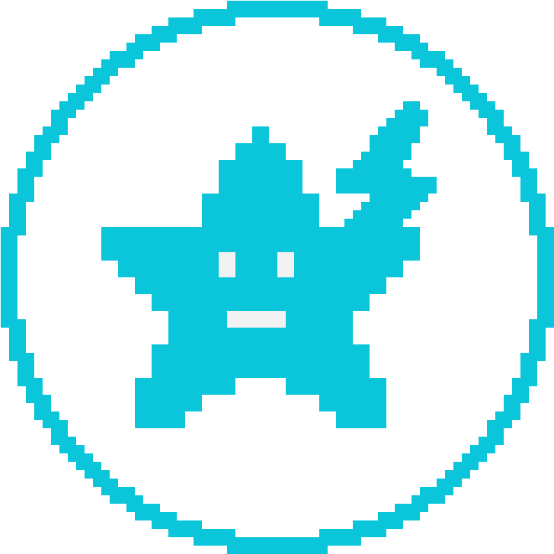 Jet Star Symbol By Gopnik-weeaboo - Mario Star Sprite Png (1200x1200), Png Download