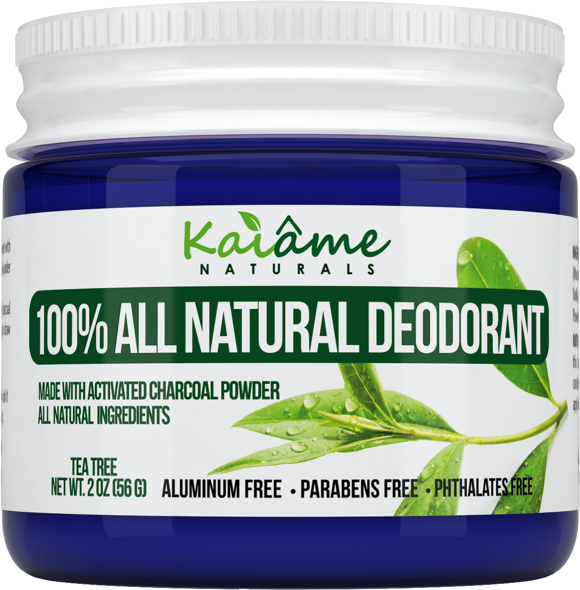 Organic Deodorant - Naturally Sourced Kaiame Naturals Best Natural Deodorant (1256x1285), Png Download
