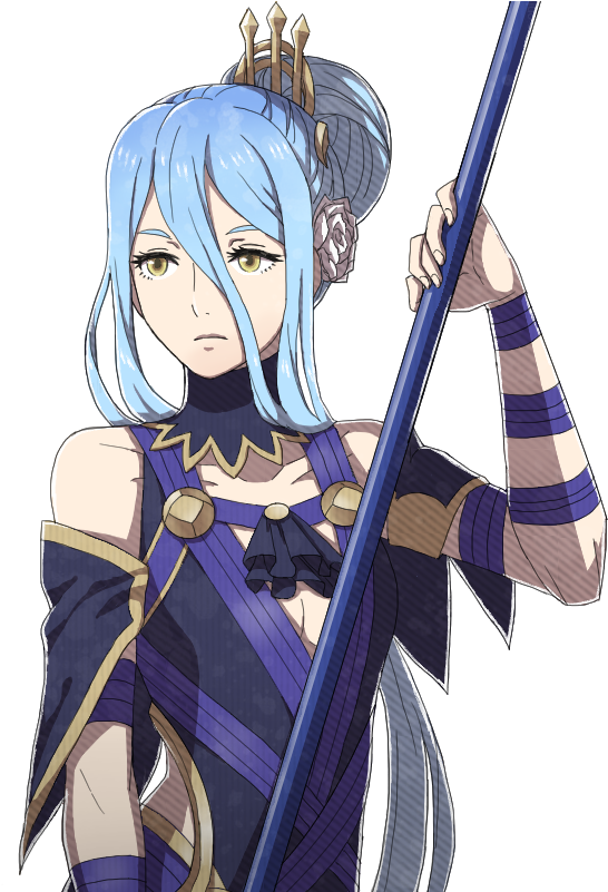 “queen Azura Of The Kingdom Of Nohr - Fire Emblem Fates Queen Azura (600x800), Png Download