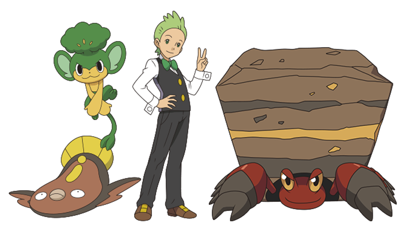 Crustle - Pansage - Stunfisk - Cartoon (807x461), Png Download