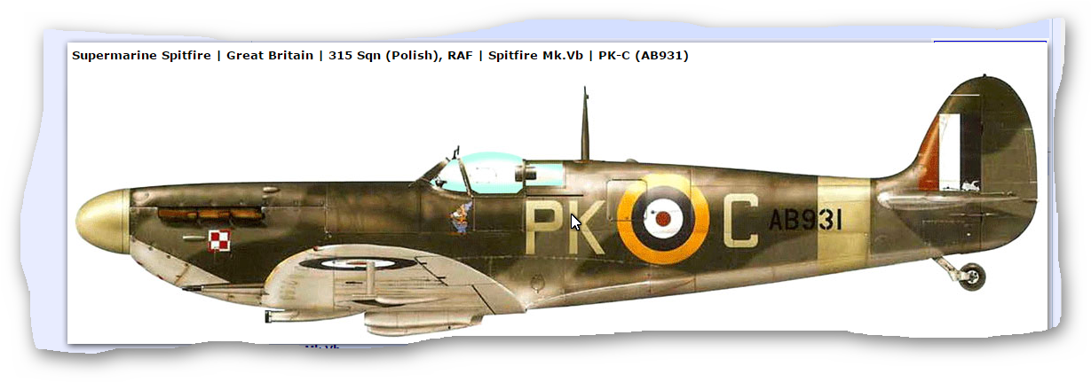 Edit - Caça Spitfire (1251x453), Png Download