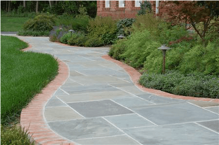 Paver Patios & Walkways - Walkway (850x485), Png Download
