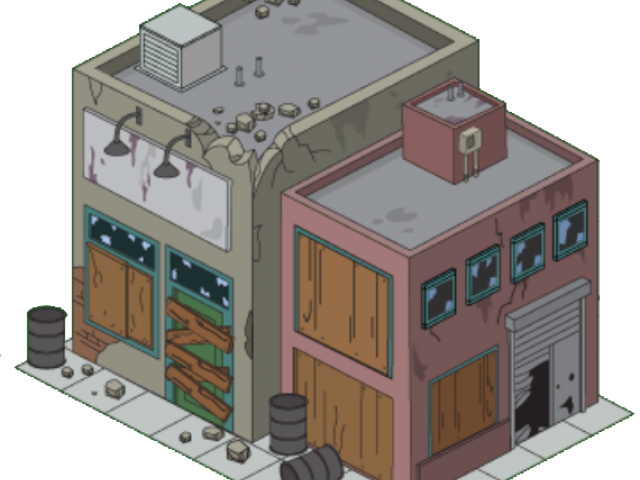 Abandoned Clipart Abandoned Warehouse - Abandoned House Png Clipart (640x480), Png Download