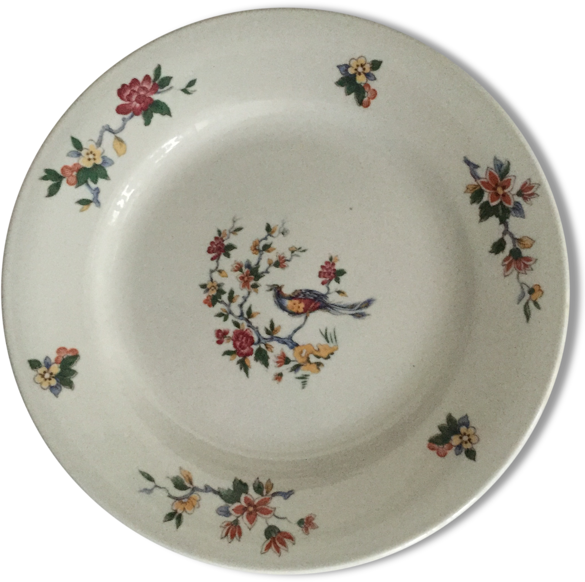 Bird Of Paradise Porcelain Dessert Plate - Plate (2000x2000), Png Download