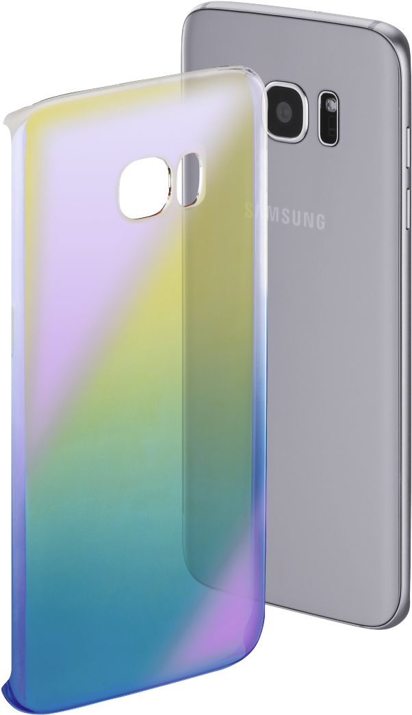 Download "mirror" Cover For Samsung Galaxy S7 Edge, Yellow/blue