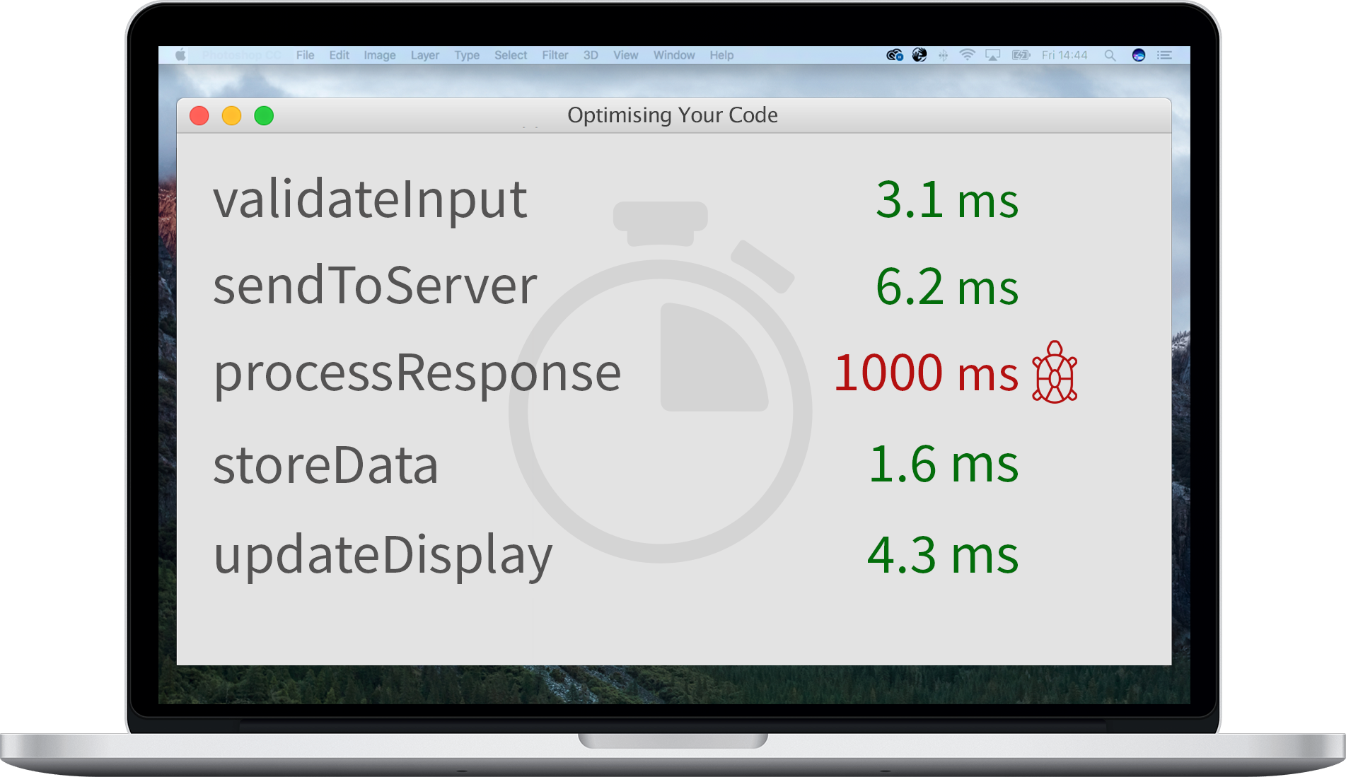 The Livecode Script Profiler - Led-backlit Lcd Display (1903x1099), Png Download