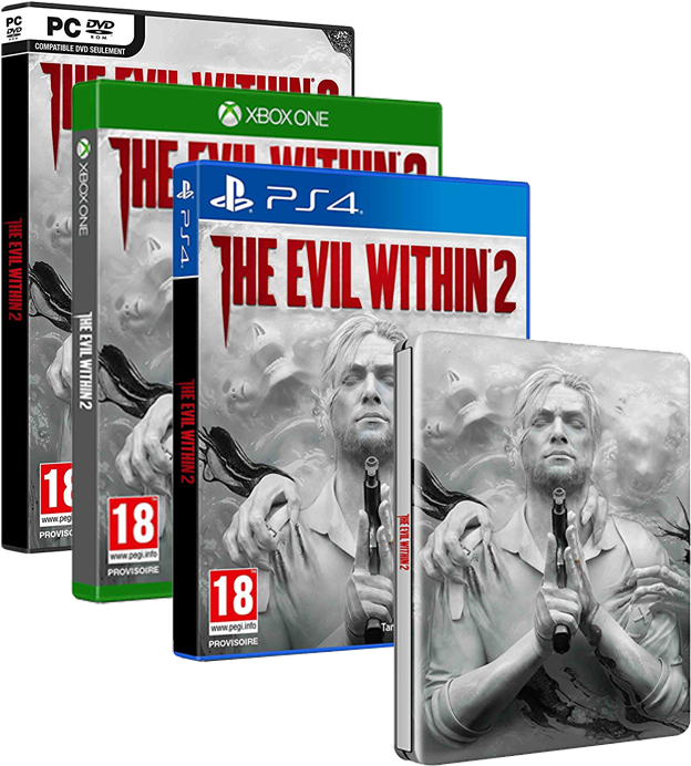 Evil Within 2 Steelbook (700x700), Png Download