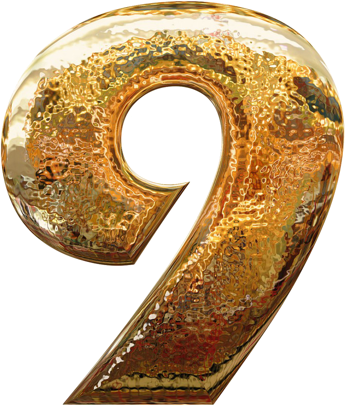 9-icon - Numerical Digit (1920x1280), Png Download