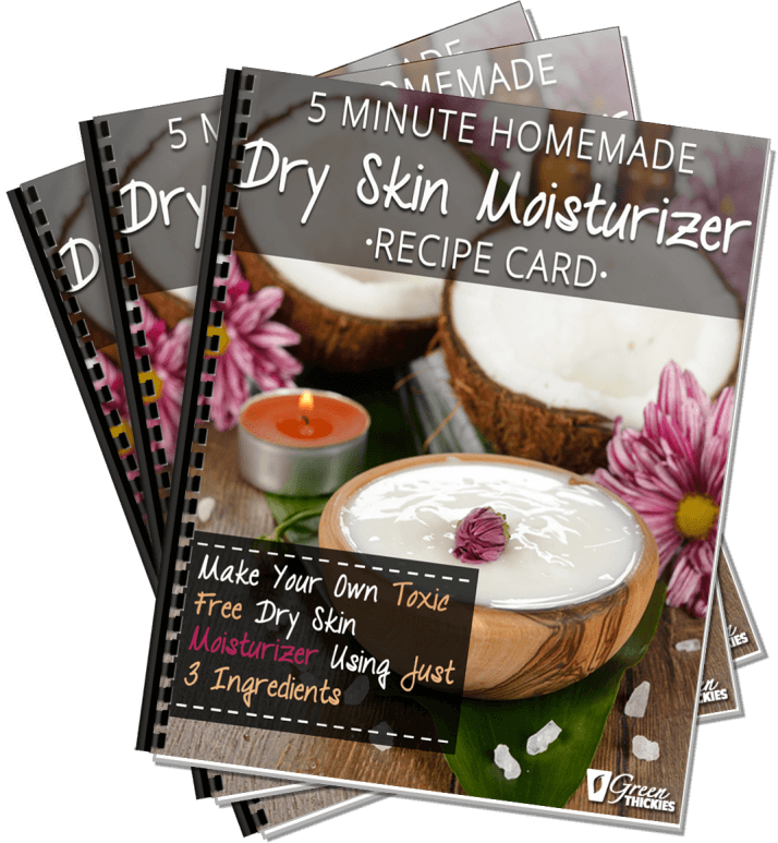 5 Minute Homemade Dry Skin Moisturizer Recipe Card - Flyer (714x773), Png Download