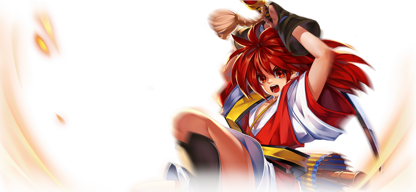 Samurai Shodown Shizumaru (1372x635), Png Download