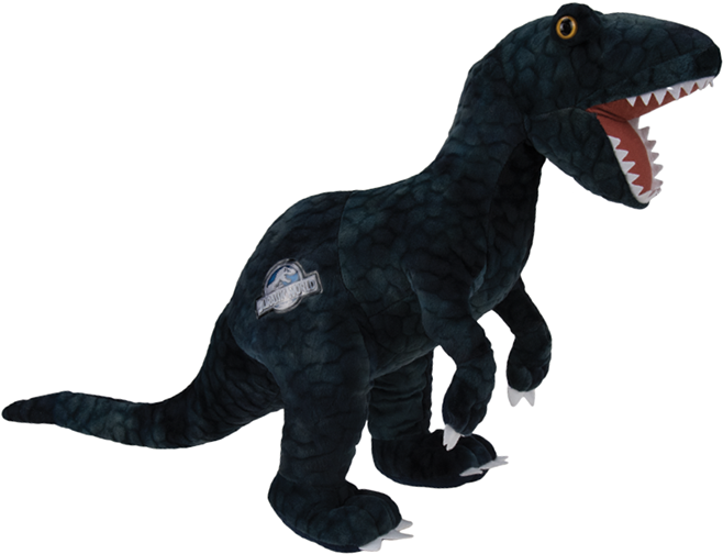 Jw Blue Raptor Plush Toy (730x730), Png Download