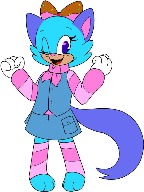 Bunny Loving Heidi - Cartoon (500x681), Png Download