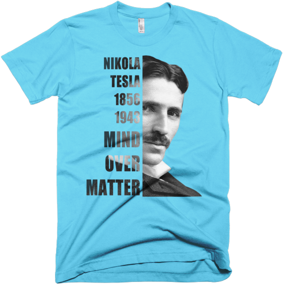 Tesla Mind Tee - T-shirt (600x600), Png Download