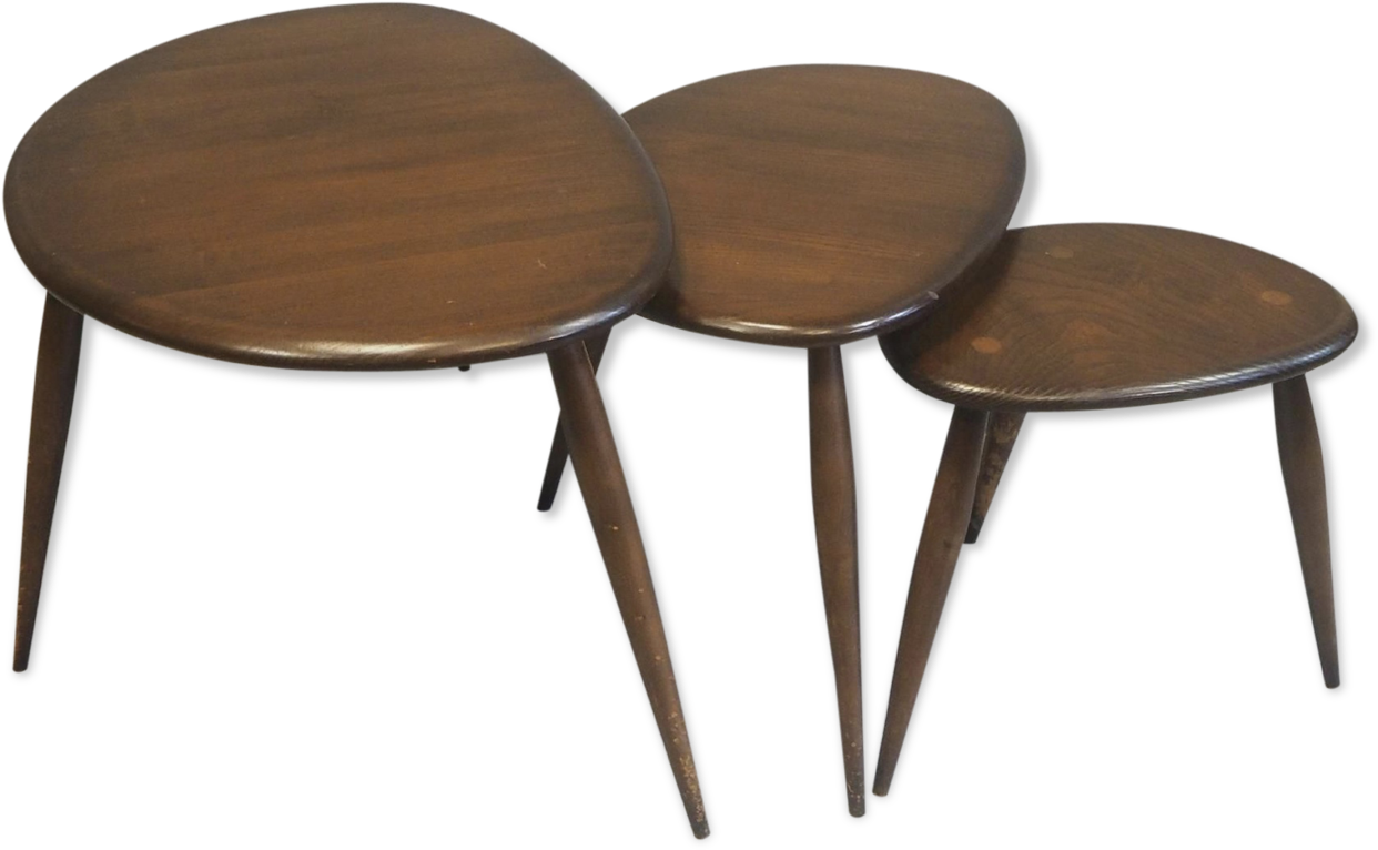 Pull-out Tables By Lucian Ercolani, Ercol Edition - Coffee Table (1457x1457), Png Download