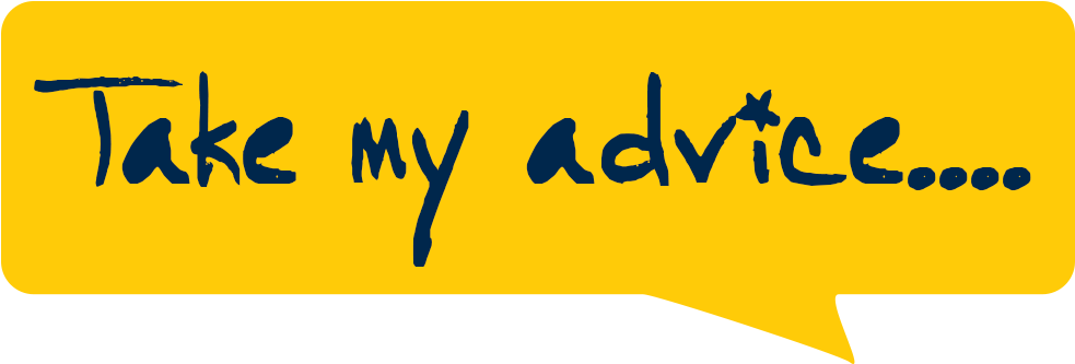 A Book Or Article You Read, A Talk Or Podcast You Listen - Take My Advice (1000x350), Png Download