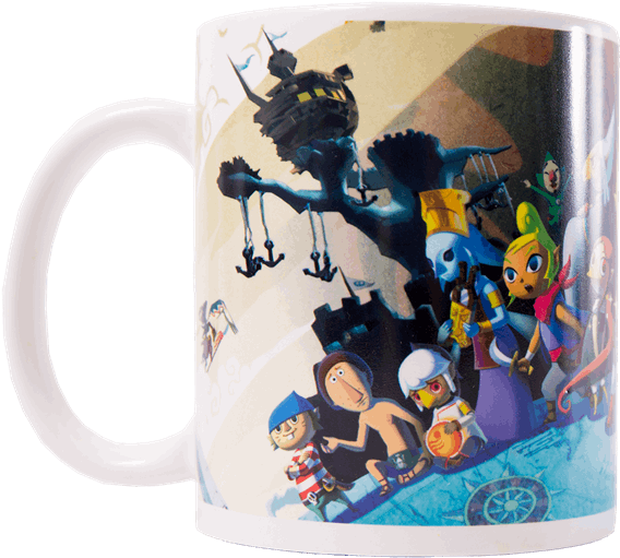 1 Of - Legend Of Zelda Wind Waker Mug (600x600), Png Download