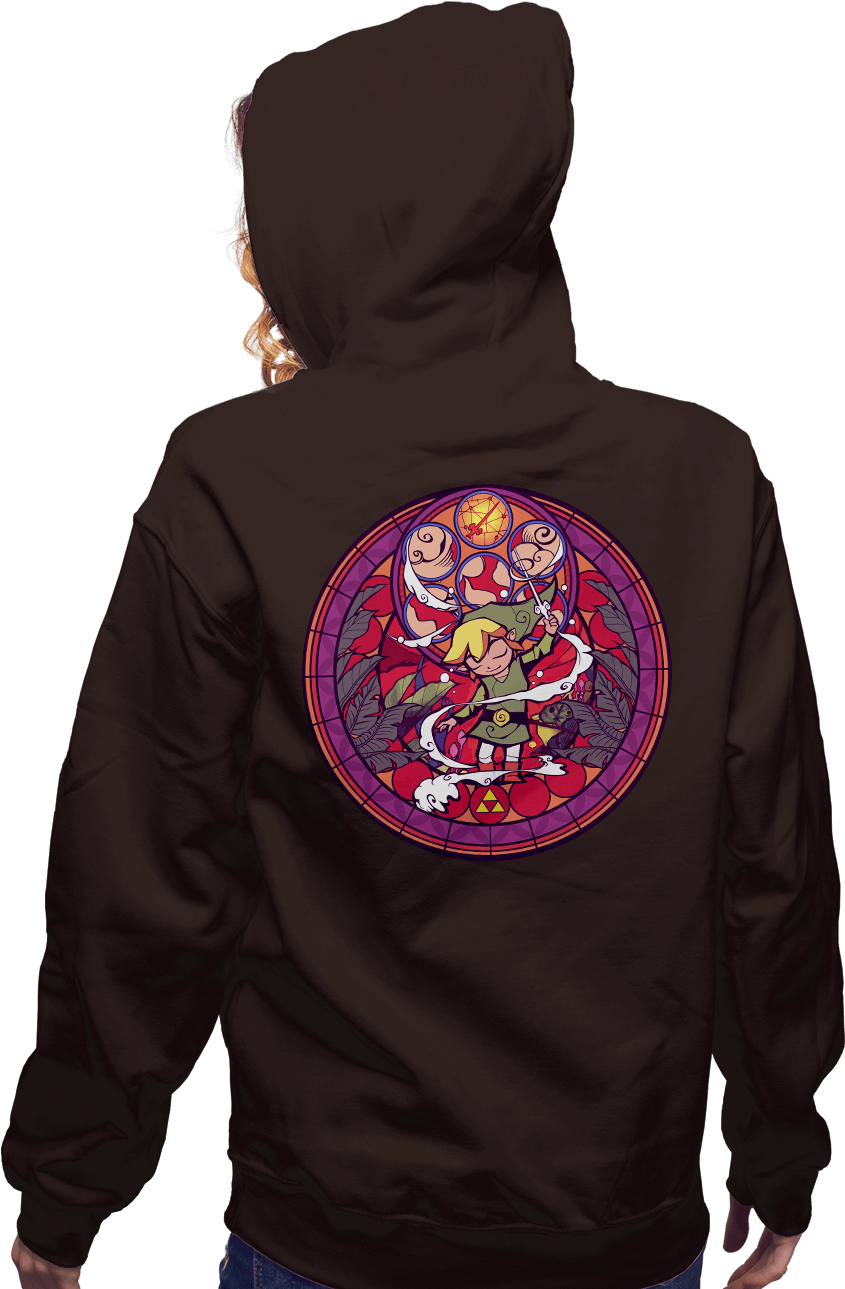 The Wind Waker - Hoodie (930x1294), Png Download