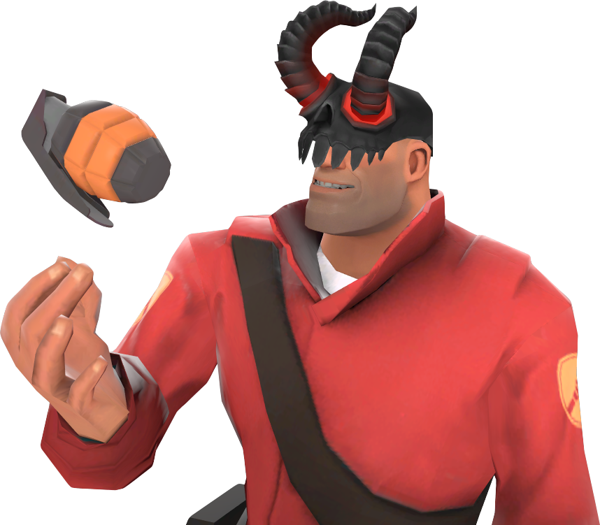 38, 12 May 2015 - Tf2 Soldier Infernal Impaler (858x751), Png Download
