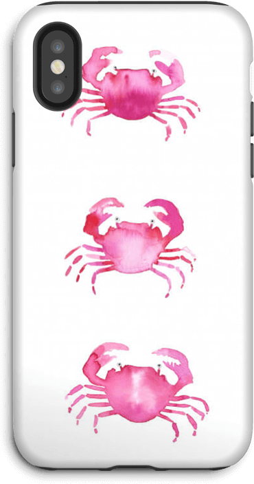 Grab A Crab Case Iphone X Tough - Freshwater Crab (499x800), Png Download