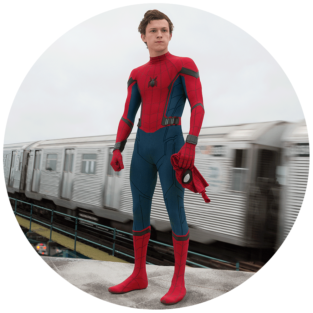 Tom Holland Spiderman Thong (1000x1000), Png Download