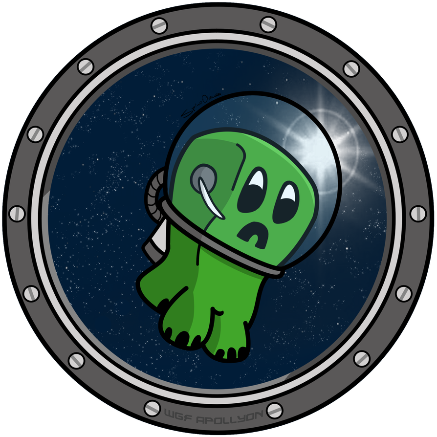 Fan Artremember - Creeper Space (894x894), Png Download