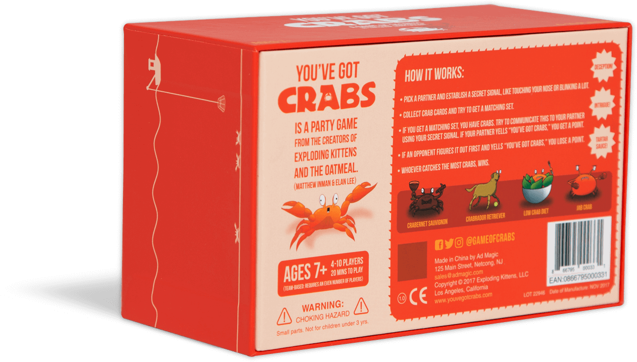 You've Got Crabs - You Ve Got Crabs Box (1440x860), Png Download