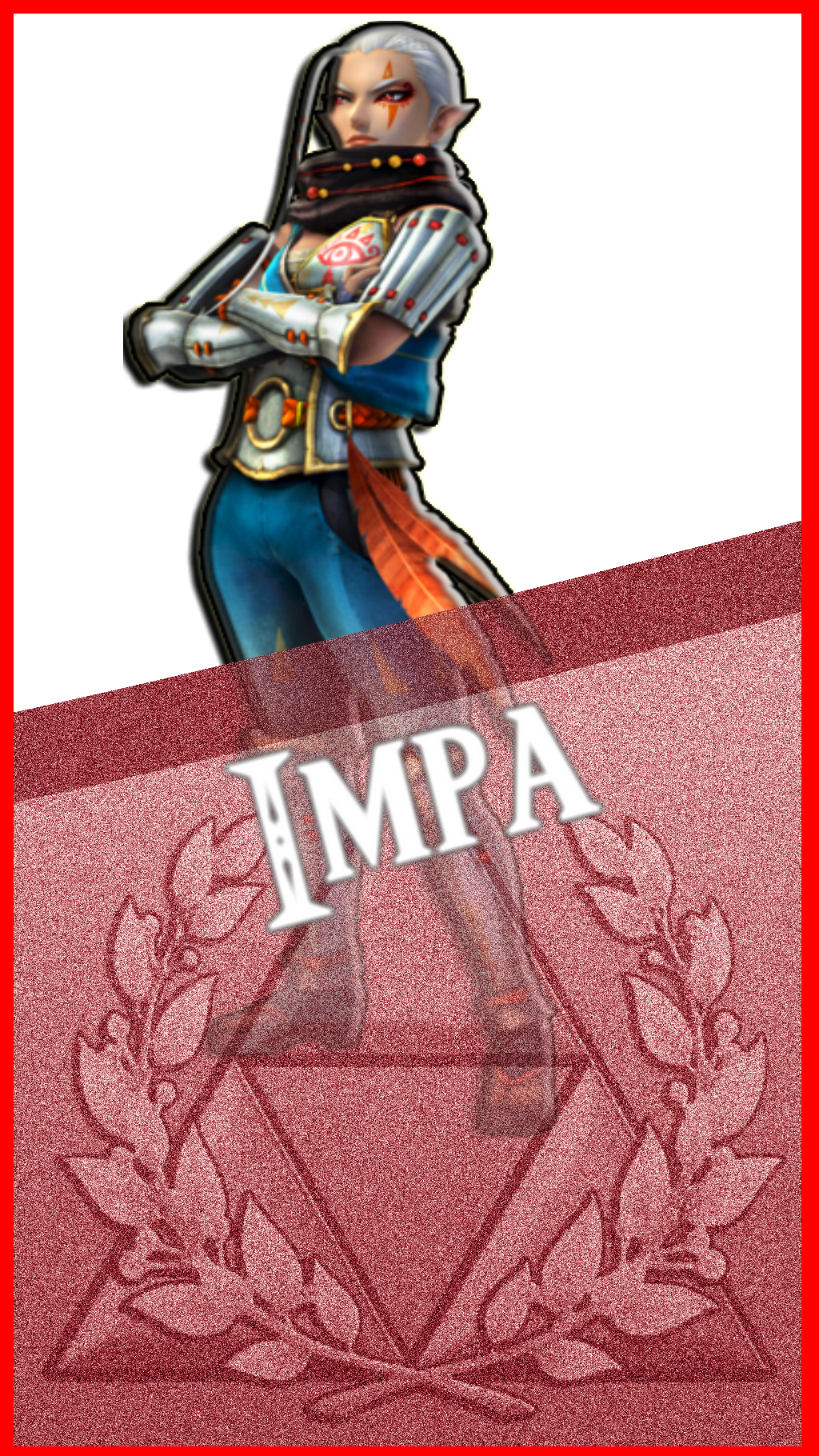 Impa Ccc - Ganon (1024x1820), Png Download