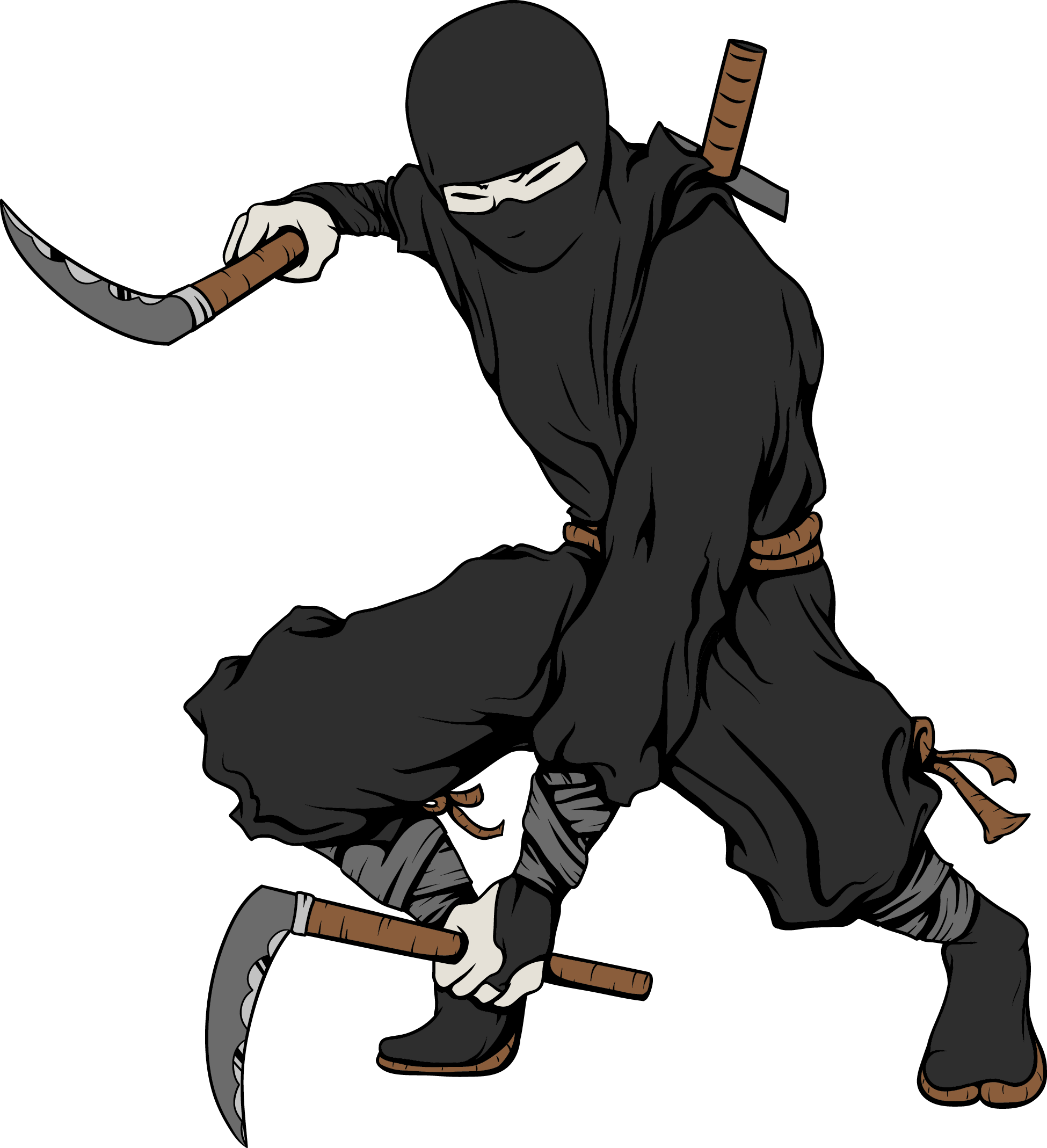 Teenage Mutant Turtles Shuriken Japanese Bodyguard - Ninja Wikipedia (1950x2138), Png Download